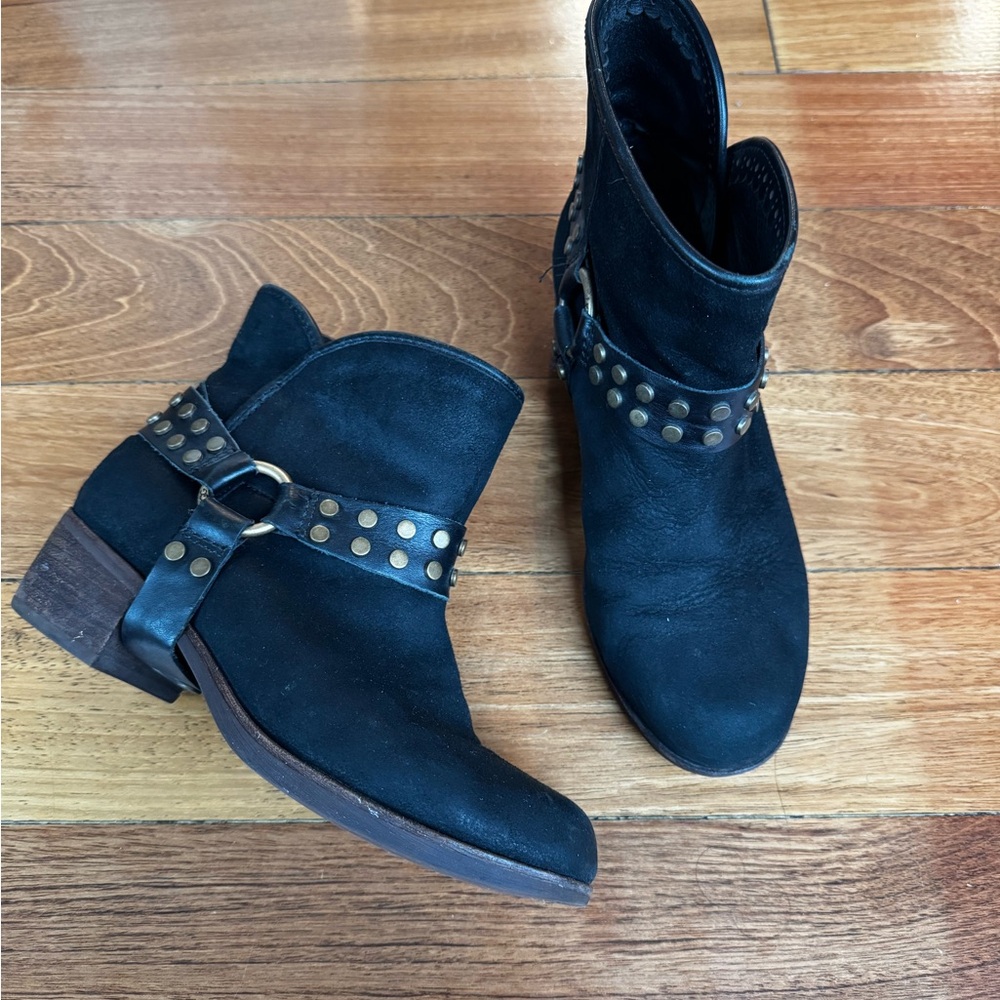 UGG Black Studded Ankle Boots